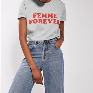 Topshop femme forever oversized T-shirt